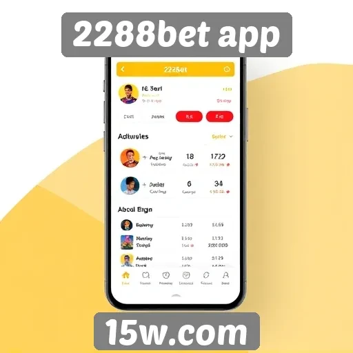 Análise da interface do usuário no 2288bet app